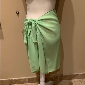 Lime Green Long Sarong